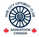Hub City Optimist Club Saskatoon Logo